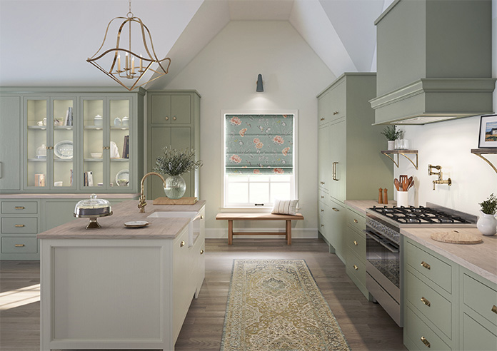 Borneo, Spearmint - Roman Blind - Image 8